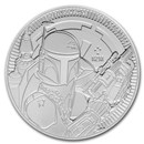2020 Niue 1 oz Silver $2 Star Wars: Boba Fett BU 2020 Niue 1 oz Silver $2 Star Wars: Boba Fett BU